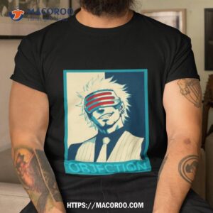 Objection Graphic Ace Attorney Shirt