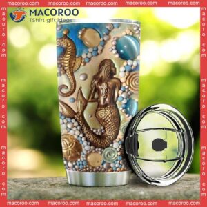 Ocean Mermaid Stainless Steel Tumbler