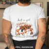 Oklahoma State Cowboys Peanuts Cartoon Just A Girl Who Loves Fall And Cowboys Logo Shirt