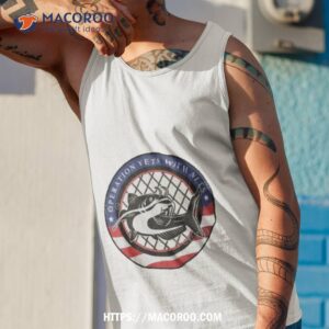 oliver anthony operation vets with nets art design shirt tank top 1
