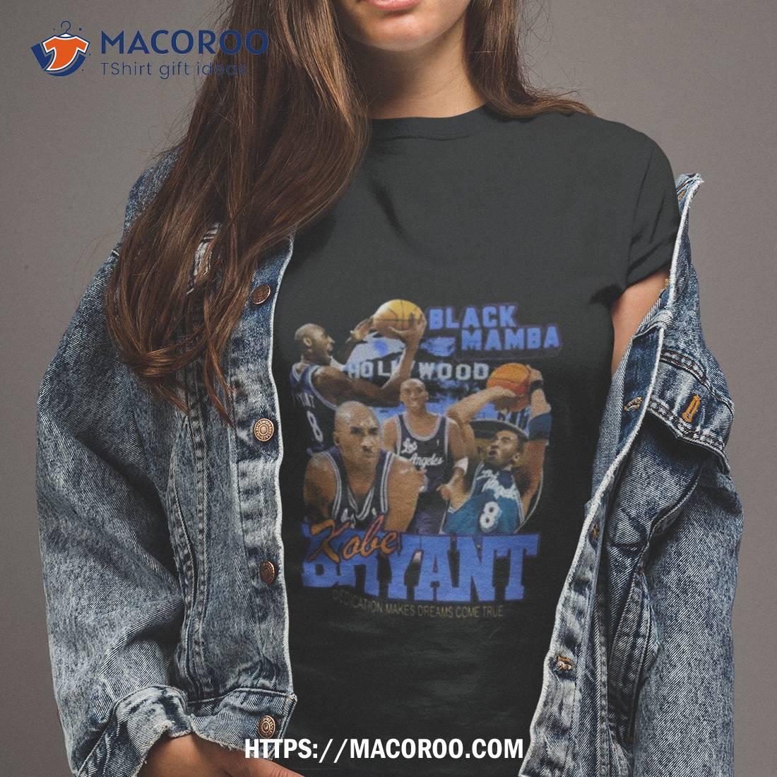 Omnipresent Brand Kobe Bryant Dedication Makes Dreams Shirt Omnipresent Brand Kobe Bryant Dedication Makes Dreams Shirt