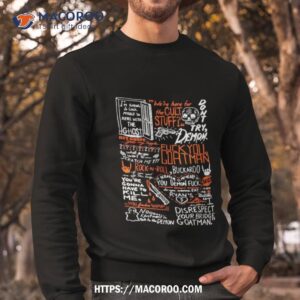 On Your Bridge Goatman White Halloween Shirt 2 on your bridge goatman white halloween shirt sweatshirt