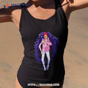 One Piece Purple Design Corazon Shirt