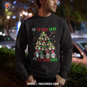 optometry christmas tree santa reindeer elf optician tools shirt the santa clauses sweatshirt