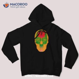 orange halloween skull shirt sugar skull pumpkin hoodie
