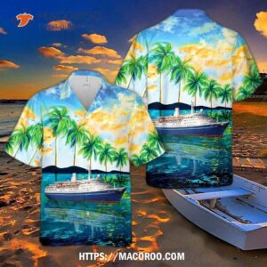 Orient Lines Ms Marco Polo Hawaiian Shirt