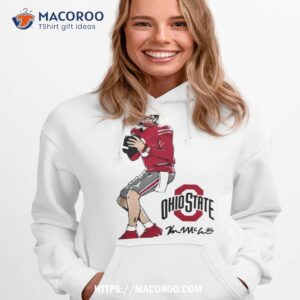 osu football kyle mccord superstar pose shirt hoodie 1