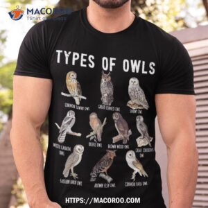 Owl Lover, Types Of Owls, Owls World, Shirt, Top Father’s Day Gifts