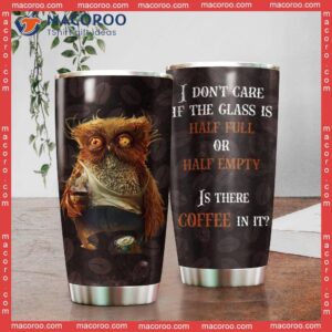 Owl Stainless Steel Tumbler