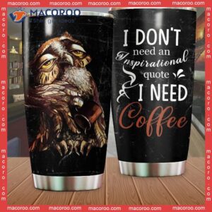 Owl Stainless Steel Tumbler