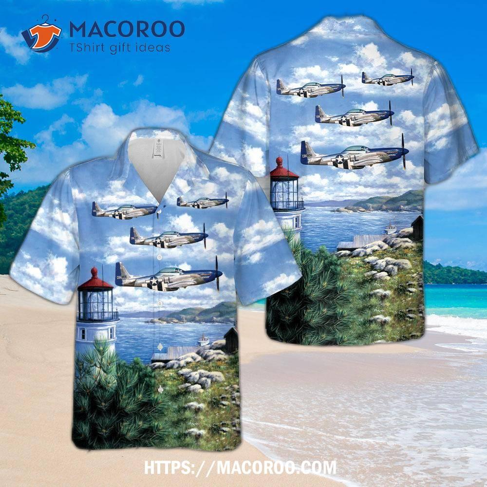 P-51 Mustang “crazy Horse 2” Hawaiian Shirt P-51 Mustang “crazy Horse 2” Hawaiian Shirt