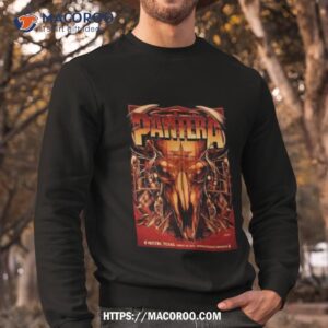 pantera lamb of god and flesh hoarder germania insurance amphitheater august 20 2023 poster shirt sweatshirt