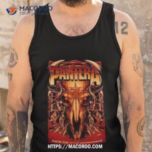 pantera lamb of god and flesh hoarder germania insurance amphitheater august 20 2023 poster shirt tank top