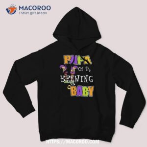 papa of brewing baby halloween theme shower spooky shirt halloween 1978 mask hoodie