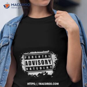 Parental Advisory Nate Diaz Shirt