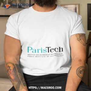 paristech logo shirt tshirt
