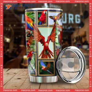 Parrot Stainless Steel Tumbler