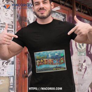 patience colorado vintage postcard resident alien shirt tshirt 1