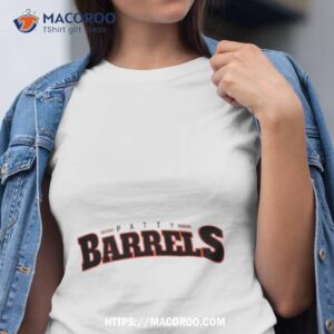 patrick bailey patty barrels sf mlbpa shirt tshirt
