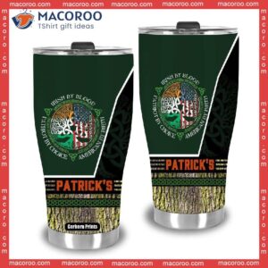 patrick s day irish by blood steel tumbler 2