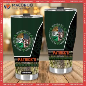 patrick s day irish by blood steel tumbler 3