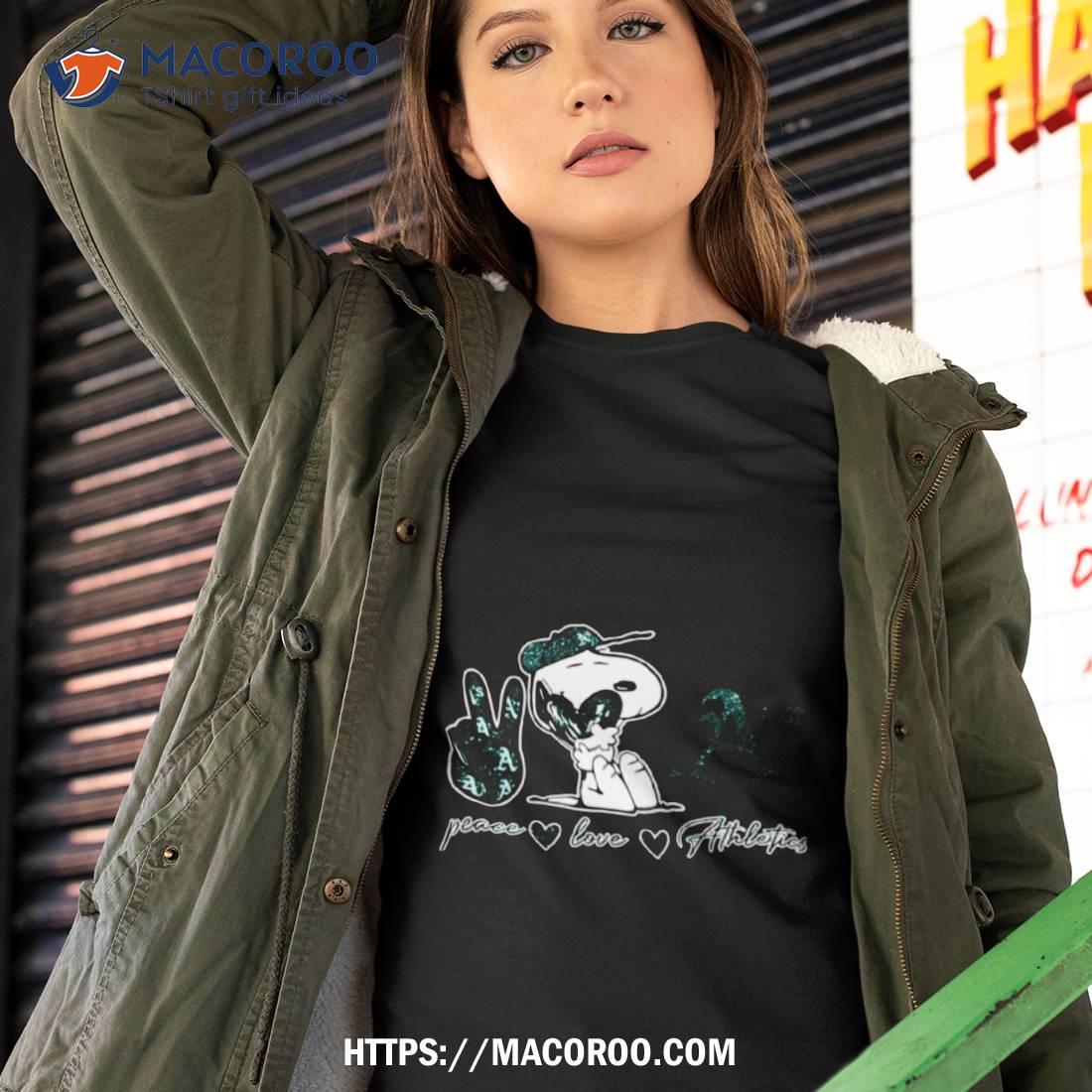 Peace Love Athletics Snoopy Shirt Peace Love Athletics Snoopy Shirt