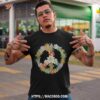 Peace Sign Love Shirt 60s 70s Tie Dye Hippie Costume, Halloween Pumpkin