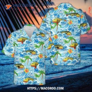Peacock Bass Hawaiian Shirt