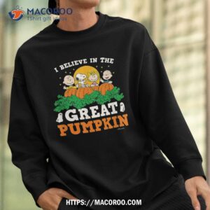 peanuts i believe in the great pumpkin shirt sweatshirt