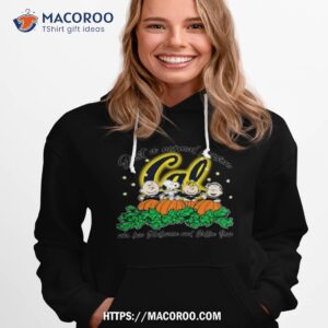 Peanuts Just A Normal Person Who Love Halloween And California Golden Bear Logo 2023 Shirt