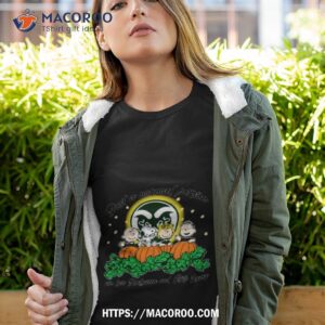 Peanuts Just A Normal Person Who Love Halloween And Colorado State Rams Logo 2023 Shirt