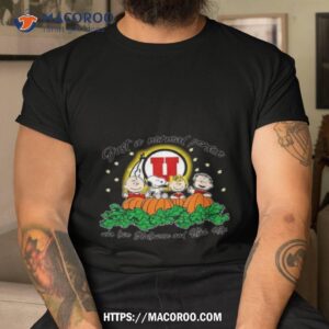Peanuts Just A Normal Person Who Love Halloween And Utah Utes Logo 2023 Shirt