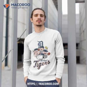 Peanuts Mlb Detroit Tigers Snoopy And Friends 2023 Shirt