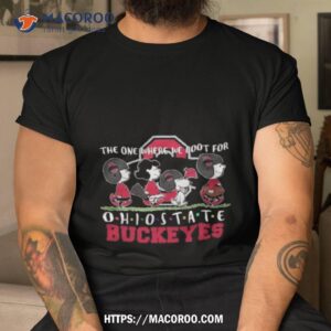 Peanuts The One Where We Root For Ohio State Buckeyes Shirt
