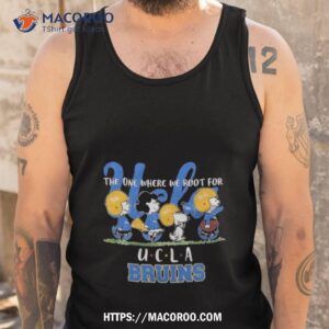 peanuts the one where we root for ucla bruins shirt tank top