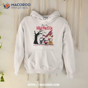 Peanuts Time For Halloween And The Love For Atlanta Braves Logo 2023 Shirt