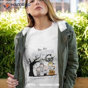 peanuts time for halloween and the love for colorado rockies shirt tshirt 4