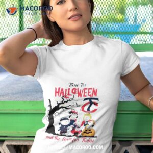 peanuts time for halloween and the love for minnesota twins logo 2023 shirt tshirt 1