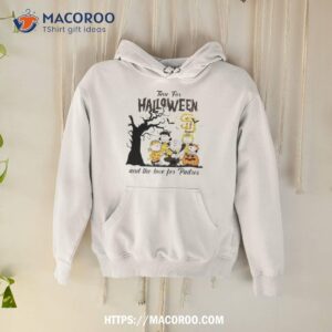 Peanuts Time For Halloween And The Love For San Diego Padres Logo 2023 Shirt