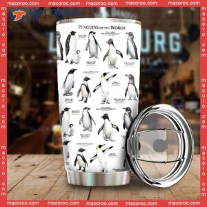 Penguins Of The World Stainless Steel Tumbler