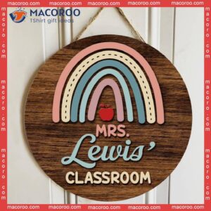 Personalized Teacher Name Signs For Door Decor, Best End Of Year Gifts Ideas