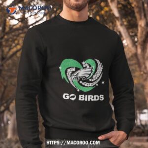 philadelphia eagles go birds diamond hearshirt sweatshirt