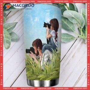photography dad moments with her daughter stainless steel tumbler 1