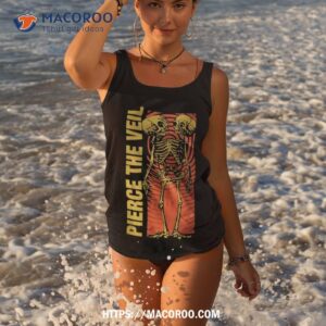pierce the veil conjoined skeleton shirts tank top 3