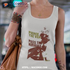 pierce the veil pass the nirvana merch underwater girl art design shirt tank top 4