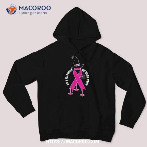 Pink Cool Witch Wear for Breast Cancer Awareness on Halloween – Gifts T-shirt