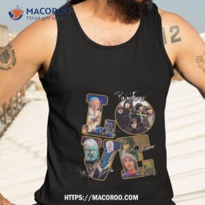 pink floyd love signatures 2023 shirt tank top 3