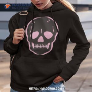 pink skull pink preppy shirt hoodie 3
