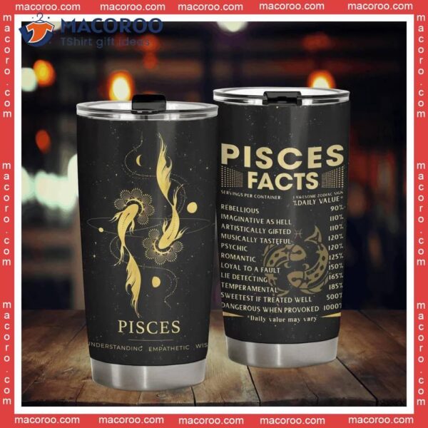 Pisces Special Design Stainless Steel Tumbler
