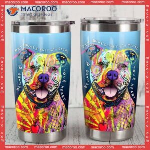 Pitbull Dog Stainless Steel Tumbler